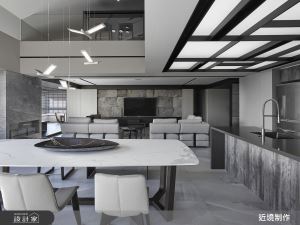 在百坪樓中樓，看見垂直與水平的平衡秩序_視覺圖