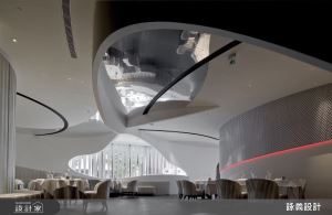 空間的蒙太奇，建築的視覺體現，將餐廳化為電影場景_視覺圖