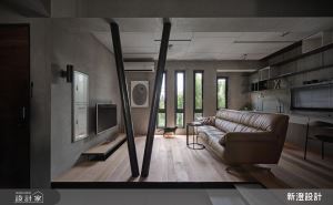 長型老屋新進化！用真建材、好設計打破完美主義_視覺圖