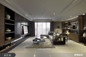 充滿書香氣息的家，把現代風居宅變成一幅東方風情畫_視覺圖