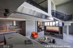 凝視生活的美好本質！與 70 坪現代風樓中樓的剖面對話_視覺圖