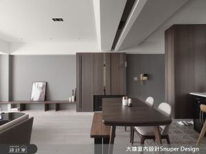 愛上寧靜優雅灰！ 24 坪老屋變身氣質現代宅_視覺圖