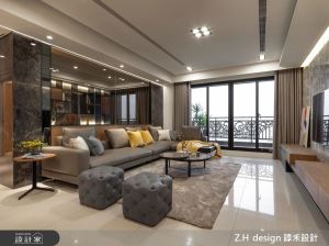 一踏進就愛上！大理石與木元素讓夫妻倆的新家好有氣質_視覺圖