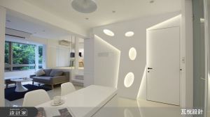 傾斜壁癌老屋煥然新生！化身 24 坪純白波西米亞之家_視覺圖