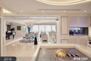 比照五星飯店的甜美系新古典宅 ! 暗藏鐵板燒台、鋼琴酒吧 !_視覺圖