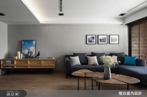 揭密牙醫師的家！ 30 年老屋化身寧靜紓心的灰藍世界_視覺圖