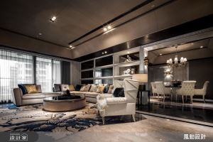 星級酒店式的奢華！新古典客廳、小精品臥室都給你_視覺圖