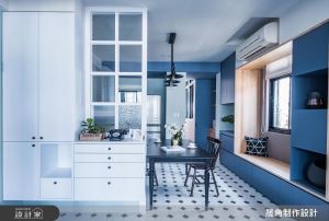 老屋優雅採光美學！音樂老師的藍色北歐風呼吸宅_視覺圖