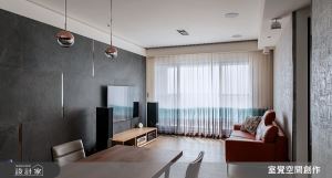 山壁與海洋的自然延伸！擁抱慢活的 20 坪小家庭現代宅_視覺圖