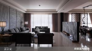 中式豪宅嶄新詮釋，潑墨山水陳釀東方意境_視覺圖