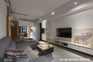 在 23 坪北歐風居家裡，看見插畫家的理性與感性！_視覺圖