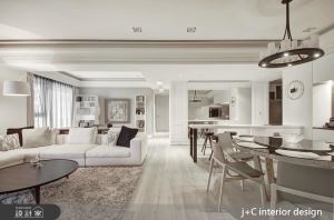 恰到好處的唯美氣質 ! 來自 80 坪純白系新古典宅_視覺圖