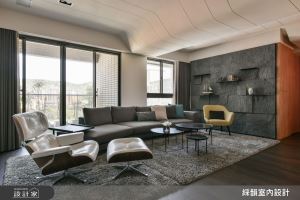 輕綴工業風韻味，百坪豪宅的都會雅痞生活_視覺圖