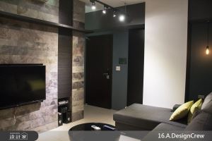 迷你劇院、小酒吧、更衣間，15 坪單身宅都包辦！_視覺圖