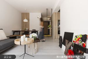 小而美的木質新婚宅！系統家具拯救 14 坪狹窄老屋_視覺圖
