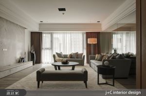 恰到好處微奢華！新古典大宅的灰色協奏曲_視覺圖