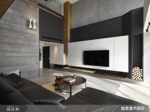 破除老舊格局！80 坪樓中樓變身三代都愛的高質感現代風_視覺圖