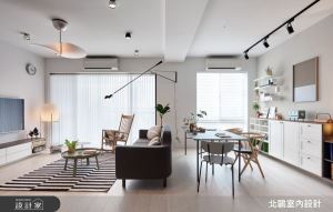 原汁原味北歐風！紅磚、綠植與好採光的美形視野_視覺圖