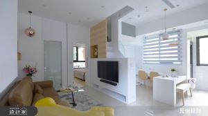 白色放大空間術 小宅化身迷人休閒度假天堂_視覺圖