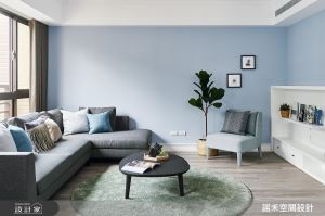 沁藍美式療癒力 擦亮中古屋齡新風貌_視覺圖