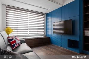 戀上我的英國藍！小家庭用系統櫃放大混搭宅_視覺圖