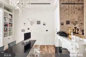 11 坪商空的優雅白！低預算、小坪數也能成就法式古典_視覺圖