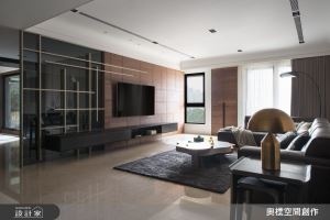 兩戶打通、三代同堂感情更好！異材質簡約風美型大宅_視覺圖