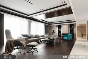 堆砌石材的精湛工藝，現代風豪邸包羅跨世代美感_視覺圖