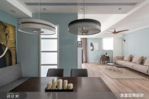 傾注Tiffany藍色調想像 調和充滿生命力的北歐風家屋_視覺圖