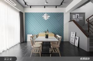 整棟民宿都是畫布！北歐風老屋的互動色彩學_視覺圖