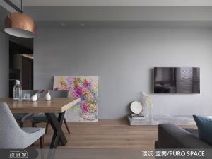 灰白優雅當道！氣質譜寫 20 坪複合機能現代宅_視覺圖