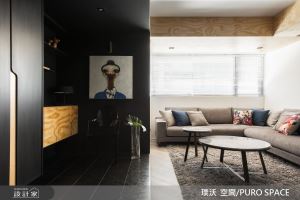 35 坪老屋翻新！經典黑白配，許你俐落好生活_視覺圖