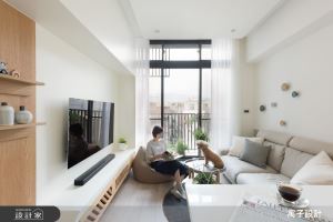 11 坪無印機能宅，多功能櫃體創造大坪數視野_視覺圖
