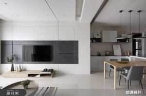 純淨、溫柔、有型！獻給小家庭的現代風格宅俐落登場_視覺圖