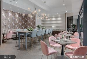 壁紙玩味空間視野！早午餐的粉色視覺饗宴_視覺圖