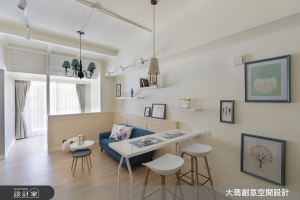 告別突兀樑柱、破碎空間！19 坪北歐宅找回清新放鬆感_視覺圖