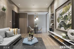 捨棄走廊讓 15 坪更寬闊！現代慢活宅規劃兩房兩廳的悠閒_視覺圖