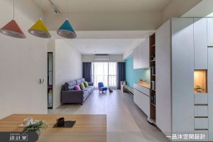 小資親子宅裝潢提案！系統家具 X 童趣配色 X 輕透隔間_視覺圖