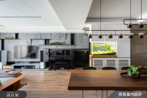 黑鐵書房 X 石皮電視牆！許你一間男人味十足的現代風_視覺圖