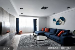 翻轉視覺新印象！30 坪大齡老屋的跳色美學_視覺圖