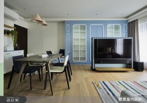 藍綠色彩調和輕柔鄉村風 打造媽媽與兒子共享的動人小宅_視覺圖