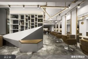 三千髮絲的煩惱，就交給跳脫框架的幾何現代風髮廊_視覺圖