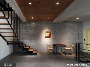 這不是美術館！用清水模打造文青風披薩店！_視覺圖