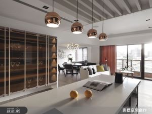 朋友多怎麼能沒大中島！43 坪中古屋展現名媛風範_視覺圖