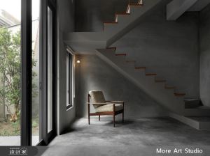 原木意境 X 水泥質感！老屋翻新再造大宅雅趣_視覺圖