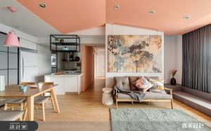 充滿粉紅泡泡的家！珊瑚粉休閒宅 2 加 1 人更甜蜜_視覺圖