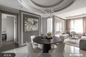 空間裡飄盪優雅清香 淡淡香檳金詮釋新古典樂章_視覺圖