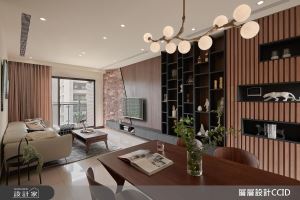 異材質 X 線條律動  擁抱簡約質感的溫煦居家_視覺圖