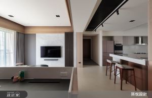 醫生最愛現代風！自然材質堆疊、延伸一片寬敞療癒宅_視覺圖