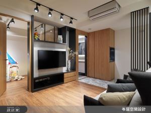 破解單面採光、狹長屋型！簡約風打造20坪舒適好宅_視覺圖